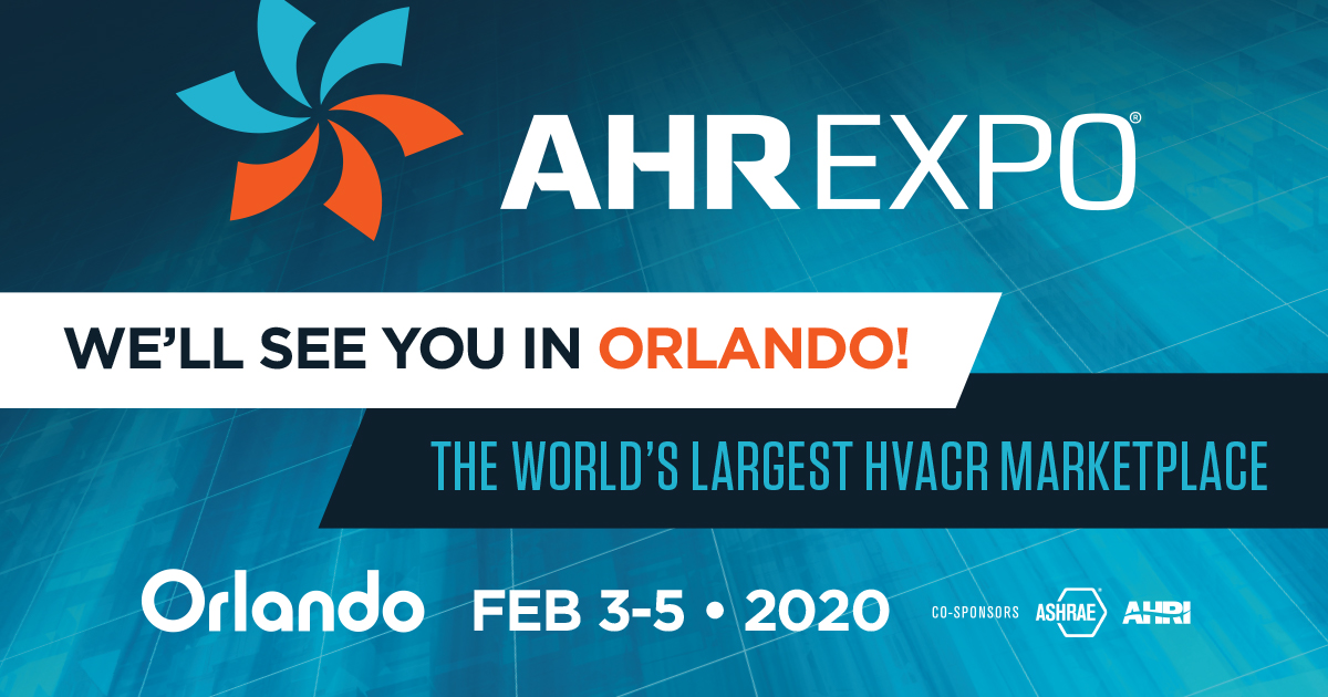 Participating in the AHR EXPO. in Orlando, FL, USA. [ February 3(Mon
