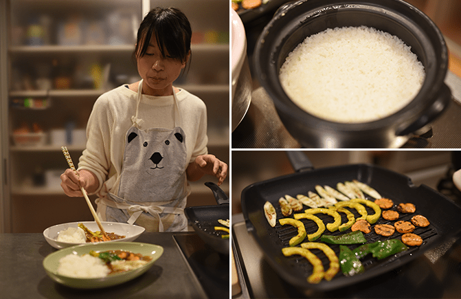 毎日の楽しみになるといいな、と思いながら日々ごはんをつくっています。